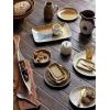 imageCreative CoOp Rectangle Mango Wood Cutting Handle Cheese Board Brown