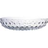imageCreative CoOp Round Glass Hobnail Low Bowl Clear