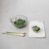 imageCreative CoOp Round Glass Hobnail Low Bowl Clear