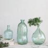 imageCreative CoOp Round Reclaimed Glass Bottle Clear