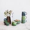 imageCreative CoOp Stoneware Mug with Dots Multicolor Set of 12
