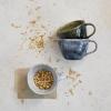 imageCreative CoOp Stoneware Mug with Marble Finish and Various Colors Multicolor Set of 3