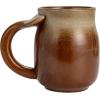 imageCreative CoOp Stoneware Mug with Whale Tail Handle and Small Dots Multicolor Set of 6