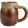 imageCreative CoOp Stoneware Mug with Whale Tail Handle and Small Dots Multicolor Set of 6