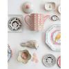 imageCreative CoOp Stoneware Painted Design and Strainer Multicolor Teapot Multi