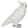 imageCreative CoOp White Ceramic Cockatoo Jar Yellow Medium