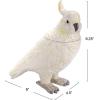 imageCreative CoOp White Ceramic Cockatoo Jar Yellow Medium