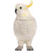 imageCreative CoOp White Ceramic Cockatoo Jar Yellow Medium