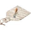 imageCreative CoOp Marble Cheese and Cutting Board with Handle Leather Tie and Canape Knife Buff Set of 2