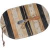 imageCreative CoOp Marble and Mango Wood Cheese Board Set with Knife Multicolor Medium Multi