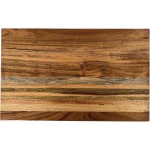 imageCreative CoOp Large Acacia and Mango Wood Rectangle Cheese and Cutting Board Natural