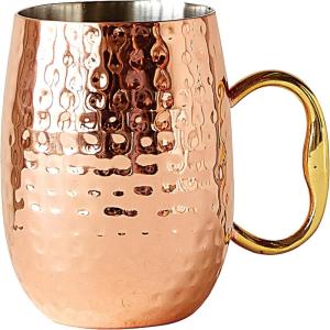 imageCreative CoOp Stainless Steel Moscow Mule Mug with Handle