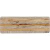 imageCreative CoOp Beige Marble and Mango Wood Cheese Board with Stripes Large