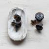 imageCreative CoOp Buff Oval Marble Dish Color 975quot L x 5quot W