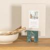 imageCreative CoOp Contemporary Marble Cookbook Stand WhiteGreen