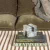 imageCreative CoOp Contemporary Marble Cookbook Stand WhiteGrey