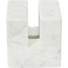 imageCreative CoOp Contemporary Marble Cookbook Stand WhiteWhite