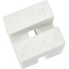 imageCreative CoOp Contemporary Marble Cookbook Stand WhiteWhite
