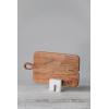 imageCreative CoOp Contemporary Marble Cookbook Stand WhiteWhite
