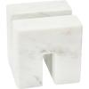 imageCreative CoOp Contemporary Marble Cookbook Stand WhiteWhite
