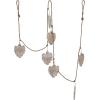 imageCreative CoOp Jute and Mango Wood Ghost Garland White