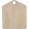 imageCreative CoOp Mango Wood CheeseCutting Board with Handle Whitewashed