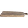 imageCreative CoOp Mango Wood CheeseCutting Board with Heart Shaped Handle Natural