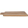 imageCreative CoOp Mango Wood CheeseCutting Board with Heart Shaped Handle Natural