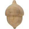 imageCreative CoOp Paulownia Wood Acorn Wall HookAccorn