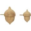 imageCreative CoOp Paulownia Wood Acorn Wall HookAccorn
