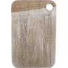 imageCreative CoOp Wide Mango Wood Rectangle Cheese and Cutting Board with Handle Whitewashed
