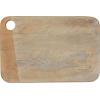 imageCreative CoOp Wide Mango Wood Rectangle Cheese and Cutting Board with Handle Whitewashed