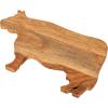 imageCreative CoOp Acacia Wood Cow Shaped CheeseCutting Board Natural