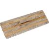 imageCreative CoOp Beige Marble and Mango Wood Cheese Board with Stripes Large
