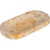 imageCreative CoOp Buff Oval Marble Dish Color 975quot L x 5quot W