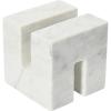 imageCreative CoOp Contemporary Marble Cookbook Stand WhiteWhite