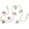imageCreative CoOp Jute and Mango Wood Ghost Garland White