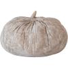 imageCreative CoOp Large Vintage Cotton Canvas Pumpkin with Mango Wood Stem Natural
