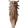 imageCreative CoOp Teakwood Owl Decor Natural