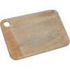 imageCreative CoOp Wide Mango Wood Rectangle Cheese and Cutting Board with Handle Whitewashed