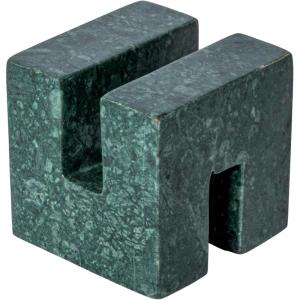 imageCreative CoOp Contemporary Marble Cookbook Stand WhiteGreen