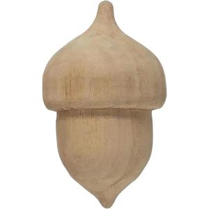 imageCreative CoOp Paulownia Wood Acorn Wall HookAccorn