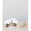 imageCreative CoOp 25quot Metal Bell Place Card Holders with Cards
