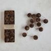 imageCreative CoOp 72quot L Handmade Recycled Paper Honeycomb Ball Garland wGold Glitter Mulberry Color