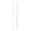imageCreative CoOp Faux Twig Garland with Acrylic Jewels and Glitter Gold Finish