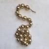 imageCreative CoOp Glass Ball Ornament Garland on Jute String Gold