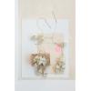 imageCreative CoOp HandPainted Burlap Wrapped Garland Natural and Green