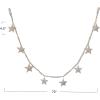 imageCreative CoOp Handmade Cotton Blend Star Garland Natural