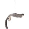 imageCreative CoOp Handmade Fabric Velvet Stingray Ornament Grey and Cream Color