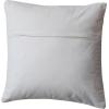 imageCreative CoOp Natural Square Woven Cotton Blend Pillow with Gold Metallic Thread Embroidery